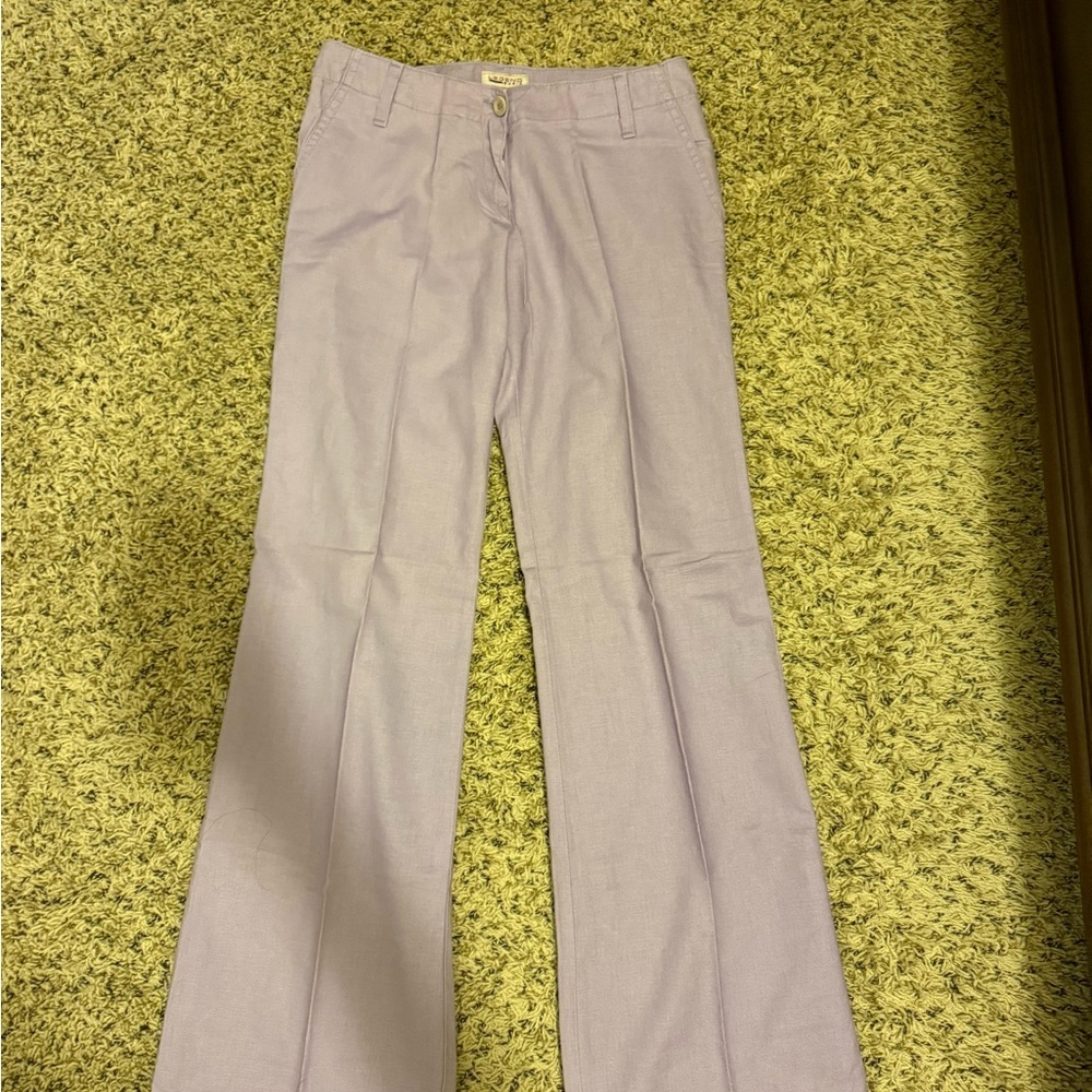 Lavender Flared Pants